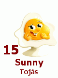 15. Sunny Tojás