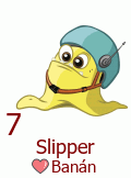 7. Slipper Banán