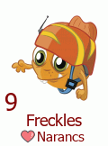 9. Freckles Narancs