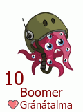 10. Boomer Gránátalma