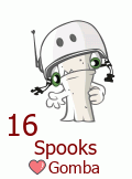 16. Spooks Gomba